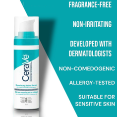 Сыворотка для лица Cerave восстанавливающая с ретинолом Resurfacing Retinol Serum 30 мл