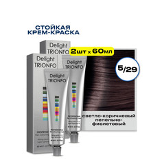 Крем-краска CONSTANT DELIGHT для окрашивания волос Delight Trionfo 5.29 60 мл 2 шт