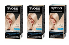Крем-краска для волос Syoss Стойкая Color 10-13 Арктический блонд 115 мл 3 шт