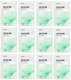 Маска NACIFIC на тканевой основе Cica Tea Tree Relaxing Mask Pack 30 г 12 шт