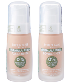 Тональная основа-лифтинг Deborah Milano SPF 15 тон 0 Белоснежно-розовый 30 мл 2 шт
