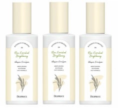Эмульсия для лица Deoproce Rice Enriched Brightening Intensive Emulsion 200 мл 3 шт