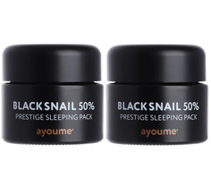 Маска AYOUME BLACK SNAIL PRESTIGE SLEEPING PACK 50 мл 2 шт