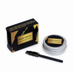 Воск-мыло для укладки бровей, прозрачный, с щеточкой, 20 г No Brand