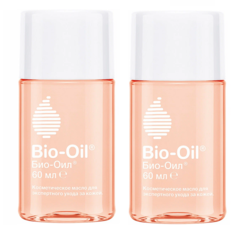 Масло Bio-Oil косметическое от шрамов растяжек неровного тона 60 мл 2 шт
