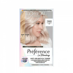 Тонер для волос LOreal Paris Preference Acidic платиновый блонд 230 г