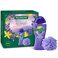 Подарочный набор Palmolive Твое Расслабление гель для душа 250 мл и мочалка