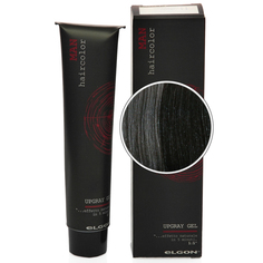 Гель маскирующий седину Elgon Man Upgray Gel, 2 Черный, 80 мл