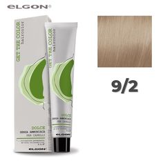 Крем-краска Elgon Get the Color Dolce 9/2 Очень светлый блонд Орехово-бежевый 100 мл