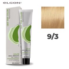 Крем-краска Elgon Get the Color Dolce 9/3 Очень светлый блонд Золотистый 100 мл