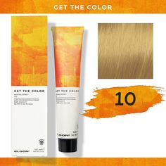 Стойкая краска для волос Elgon Get the Color 10 Светлый блонд, 100 мл