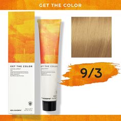 Стойкая краска для волос Elgon Get the Color 9/3 Блонд Золотистый, 100 мл