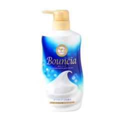 COW Bouncia Увлажняющее мыло для тела со сливками, коллагеном и ароматом чистоты и свежест