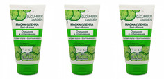 Маска-пленка Floresan Cucumber Garden, 150мл, 3шт
