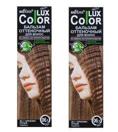 Тонирующее средство Белита для волос Color lux 06.1 орехово-русый 100 мл 2 шт