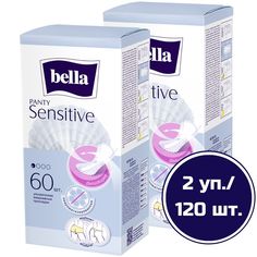 Прокладки ежедневные Panty sensitive, 60 шт х 2 упаковки Bella