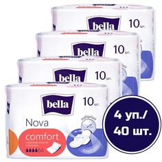 Прокладки женские Bella Nova Сomfort, 10 шт х 4 упаковки