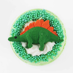 Бомбочка для ванны Kuchenland Динозавр, карамель, с игрушкой 130 г