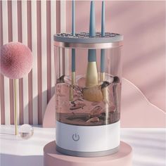 Очиститель Sol кистей для макияжа белый