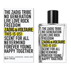 Туалетная вода Zadig & Voltaire унисекс This is Us 50мл Zadig&Voltaire