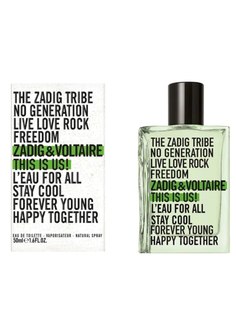 Туалетная вода Zadig & Voltaire унисекс This is Us Lеau for All 50мл Zadig&Voltaire