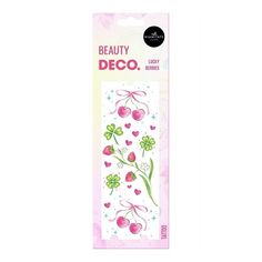 Татуировки переводные для тела Deco Fairycore by Miami Tattoos Lucky berries