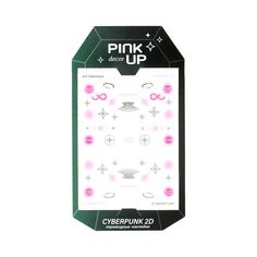 Наклейки для ногтей Pink Up Decor cyberpunk collection 2d тон 216 5 г