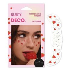 Татуировка переводная для тела Deco Fairycore by Miami tattoos