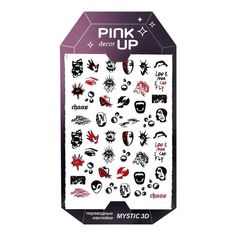Дизайн ногтей Pink Up Decor Mystic collection 3D 182