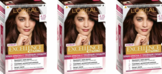 Крем-краска для волос LOreal Excellence 4.15 Морозный шоколад 3 шт