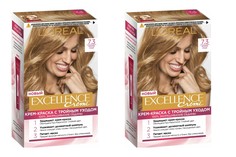 Крем-краска для волос LOreal Excellence 7.3 Золотой русый 2 шт