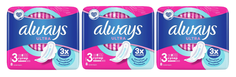 Прокладки Always Ultra Женские гигиенические, 8 шт х 3 упаковки