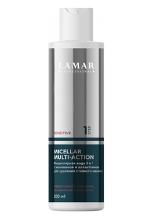 Мицеллярная вода LAMAR PROFESSIONAL Micellar Multi Action 3 в 1 с мочевиной 200 мл