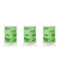 Маска для лица Missha Airy Fit Aloe увлажняющая для сухой кожи 19 г 3 шт