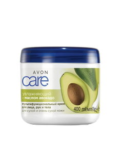 Крем для лица рук и тела Avon Care Увлажняющий мультифункциональный с маслом авокадо