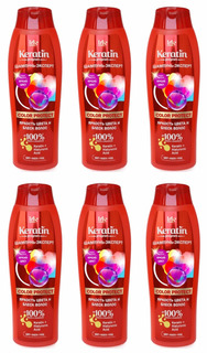 Шампунь-Эксперт Iris KERATIN PROGRAM COLOR PROTECT, 400мл,6 шт
