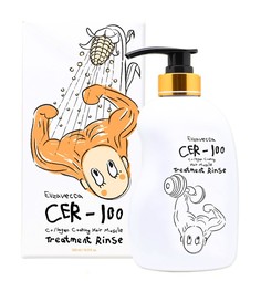 Маска для волос Elizavecca CER-100 Collagen Coating Hair Muscle восстанавливающая, 500 мл