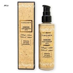 Тональный крем с коллагеном и ретинолом TINCHEW Сhokchok Liquid Foundation SPF 15 13