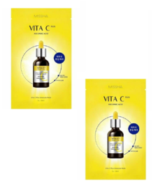 Маска для лица Missha Коррекция пигментации с витамином С 30 мл 1 шт 2 уп