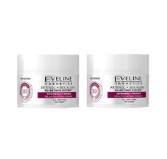 Крем для лица Eveline Cosmetics Омолаживающий Ретинол Морские Водоросли 50 мл 2 шт
