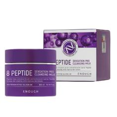 Молочко для лица ENOUGH очищающее с пептидами 8 Peptide Cleansing Milk 300 мл