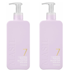 Гель для душа Masil питательный парфюмированный White Musk 300 мл 2 шт