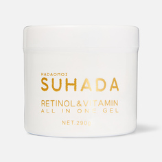 Гель Kor Japan Nadaomoi Suhada All In One с ретинолом и витаминами 360 г