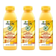 Шампунь для волос Garnier Fructis Superfood Банан 350 мл х 3 шт.