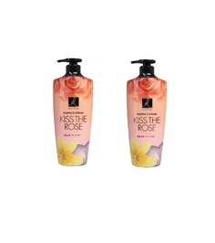 Шампунь Elastine для всех типов волос Perfume Kiss the rose 600 мл 2 шт