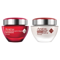 Крем для лица Avon Ночной Обновление 50 мл Дневной Совершенство 35+ 50 мл
