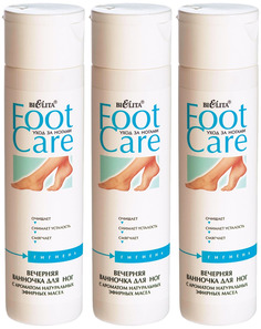 Ванночка для ног Belita FOOT CARE вечерняя 250мл, 3 шт Bielita