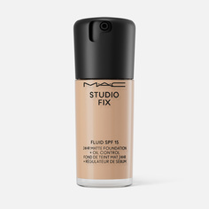 Основа тональная MAC Studio Fix Fluid SPF 15, матирующая, NC16, 30 мл