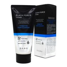 Пенка Dabo увлажняющая Homme Black Force Hydration Foam Cleanser 120мл