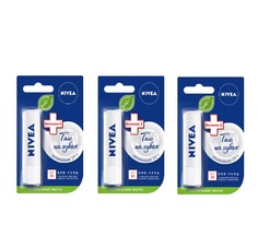 Бальзам для губ Nivea Интенсивная защита 4.8 г 3 шт